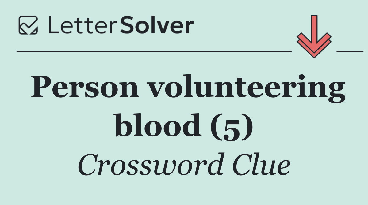 Person volunteering blood (5)