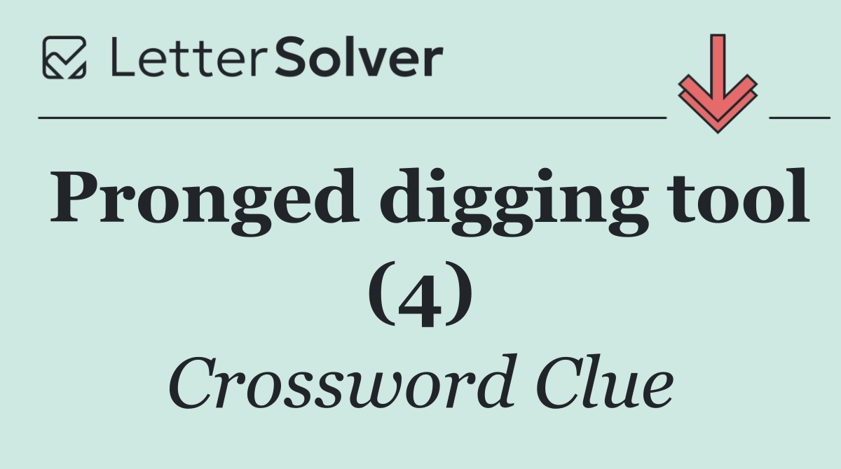 Pronged digging tool (4)