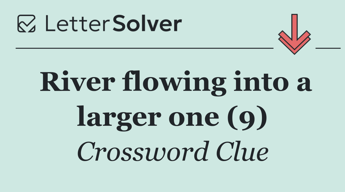 River flowing into a larger one (9)