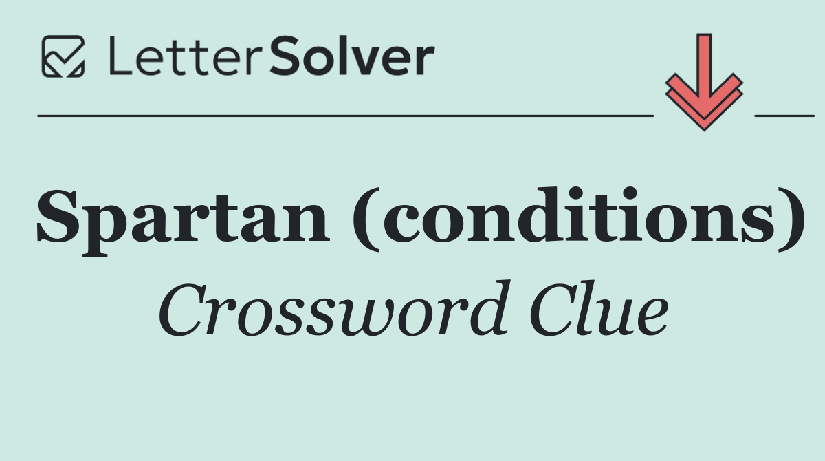Spartan (conditions)