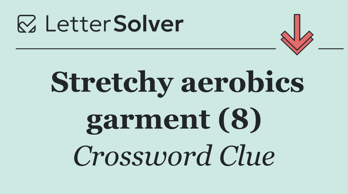 Stretchy aerobics garment (8)