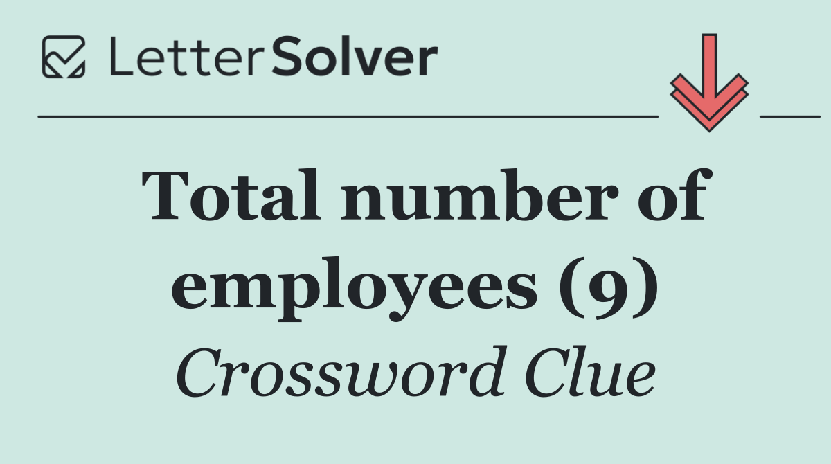 Total number of employees (9)