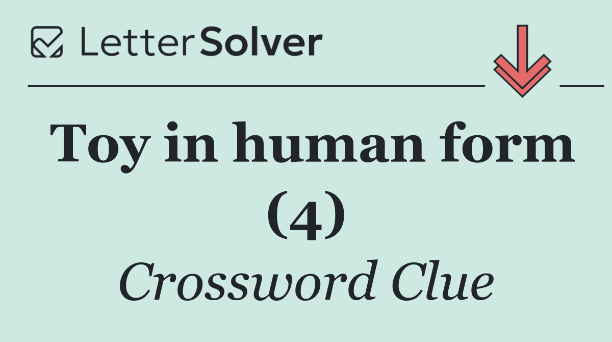 Toy in human form (4)