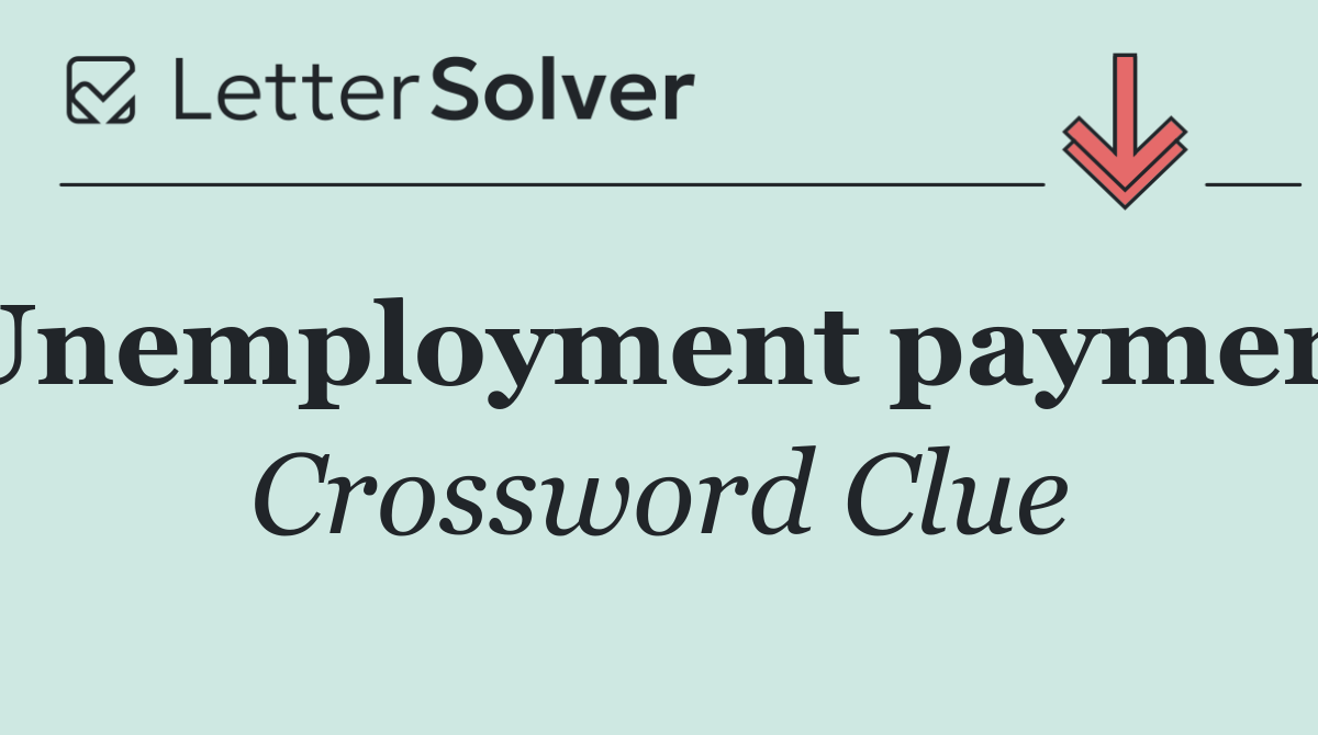 Unemployment payment