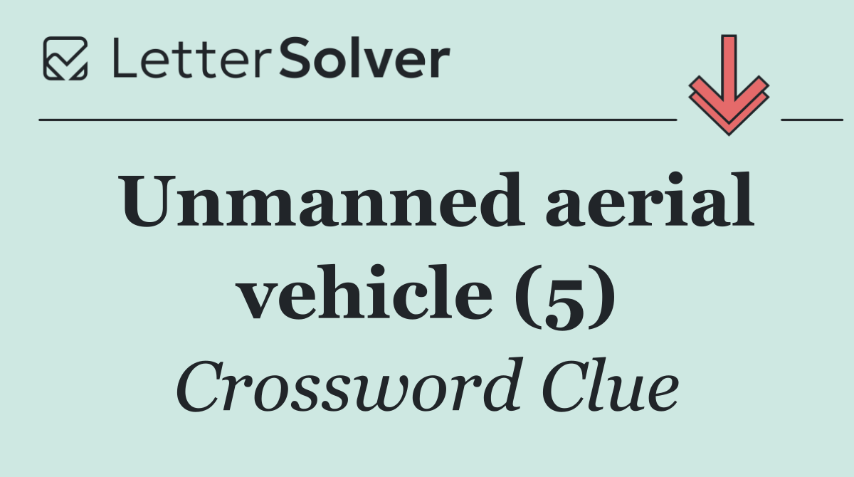 Unmanned aerial vehicle (5)