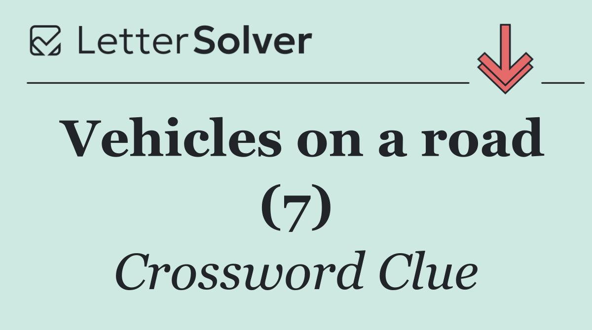 Vehicles on a road (7)