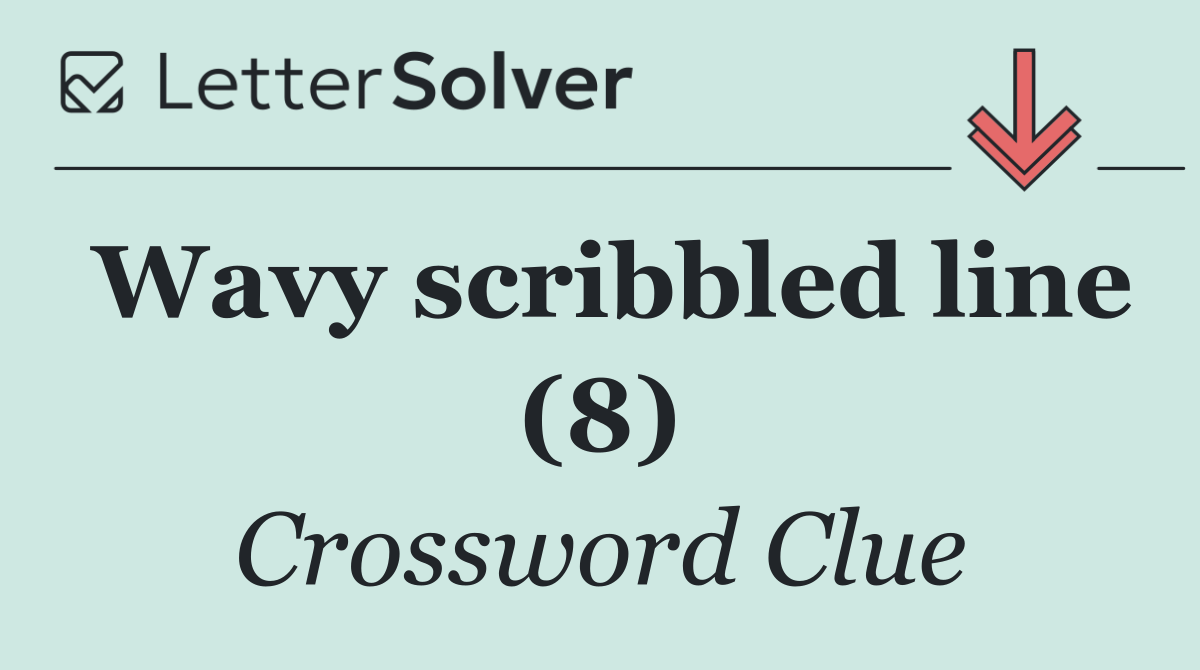 Wavy scribbled line (8)