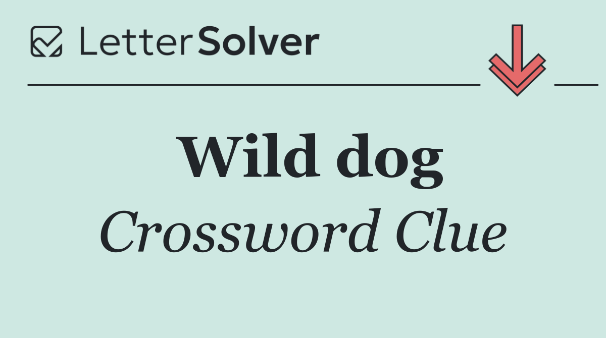 Wild dog