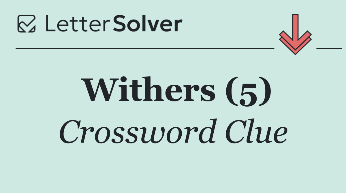 Withers (5)