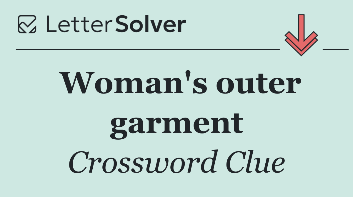Woman's outer garment