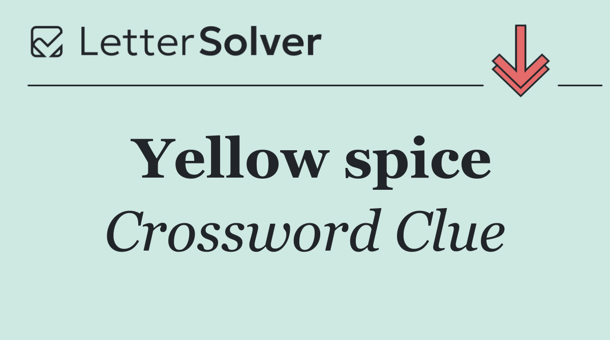 Yellow spice