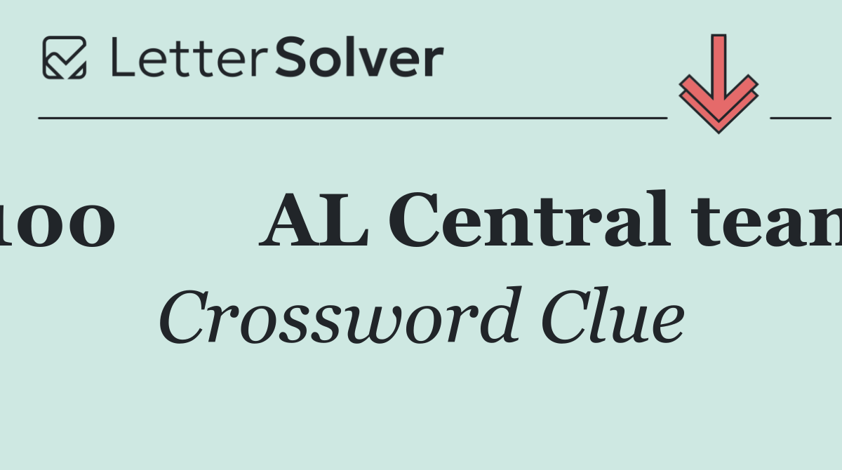 100	AL Central team