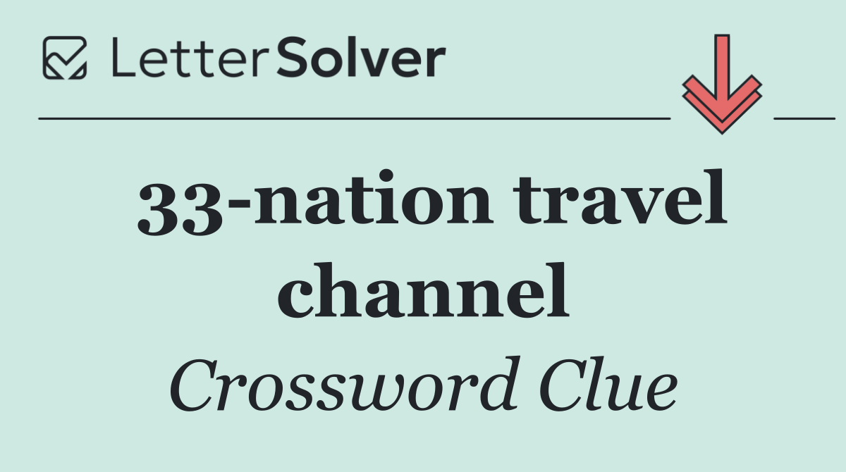 33 nation travel channel