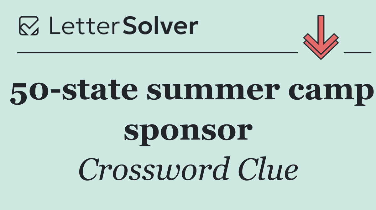 50 state summer camp sponsor