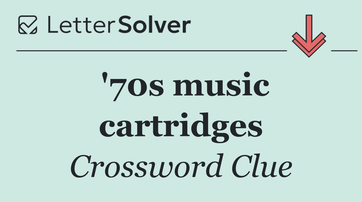 '70s music cartridges