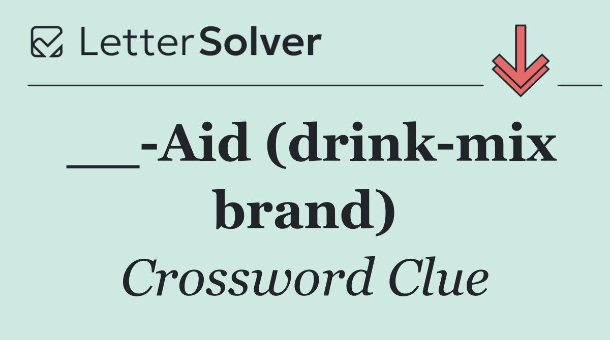 __ Aid (drink mix brand)