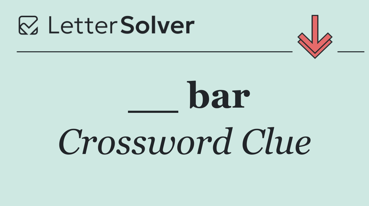 __ bar