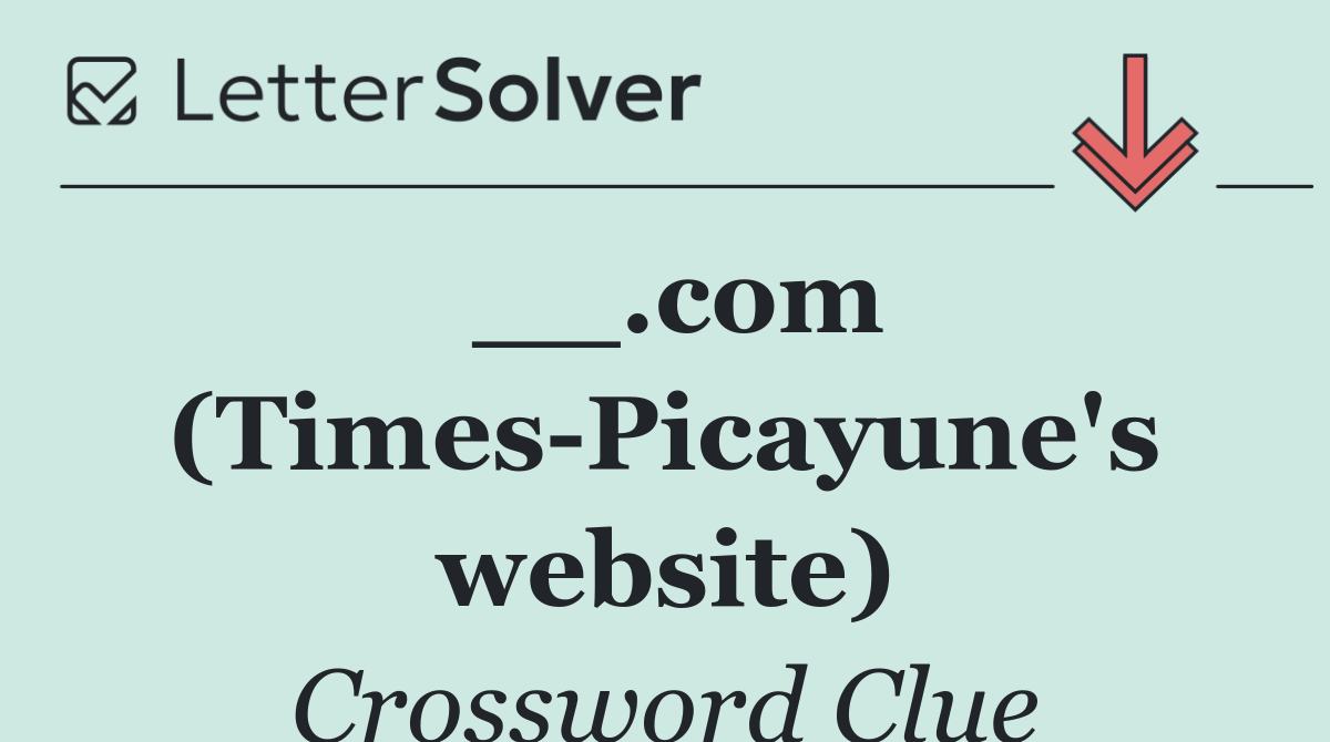 __.com (Times Picayune's website)