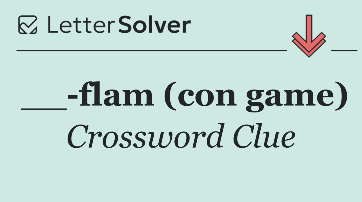 __ flam (con game)