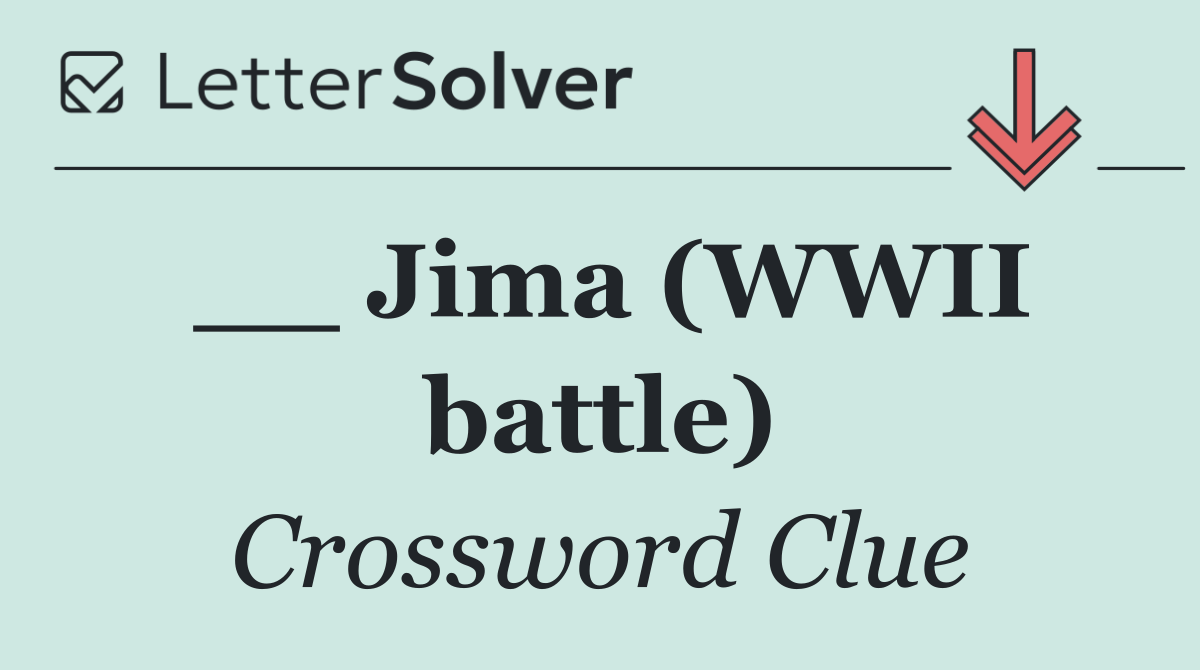 __ Jima (WWII battle)