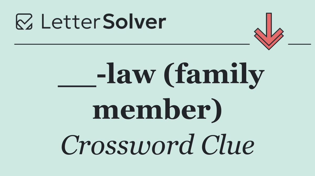 __ law (family member)