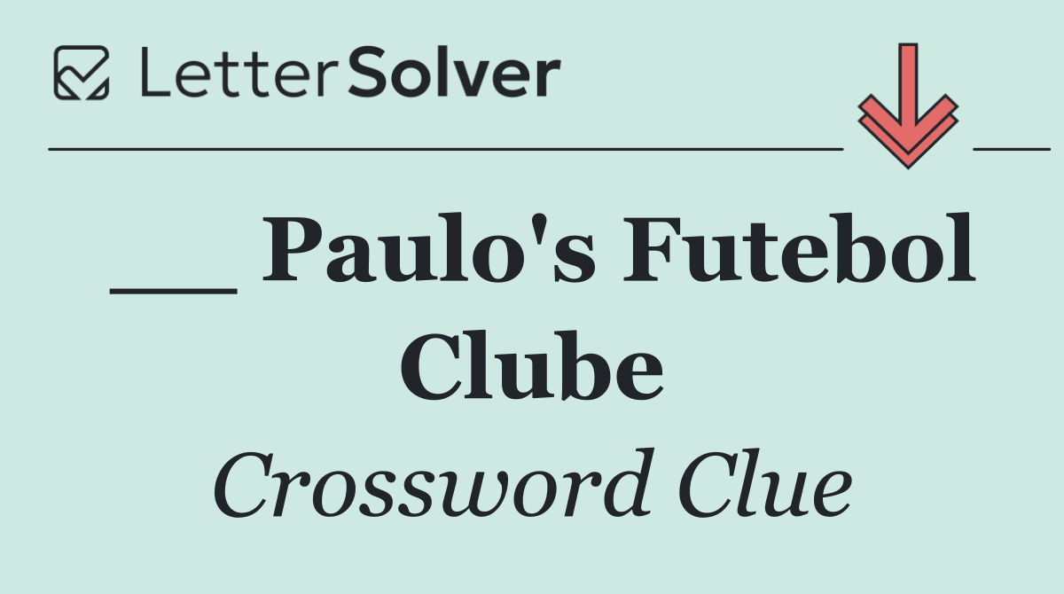 __ Paulo's Futebol Clube