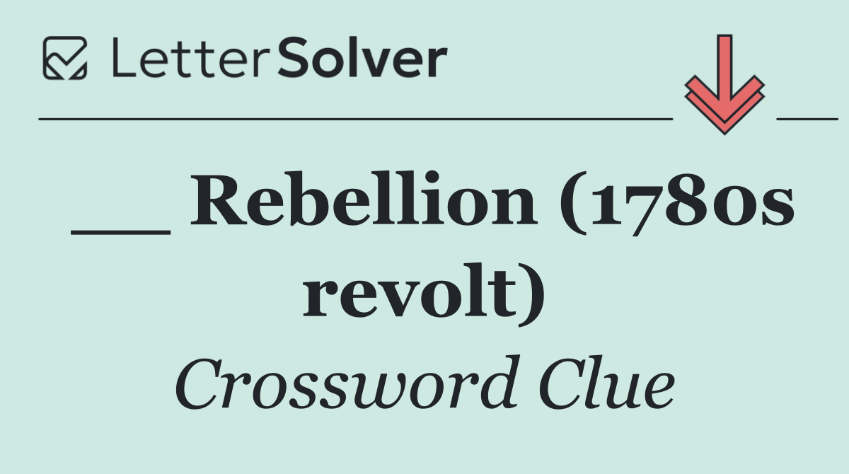 __ Rebellion (1780s revolt)