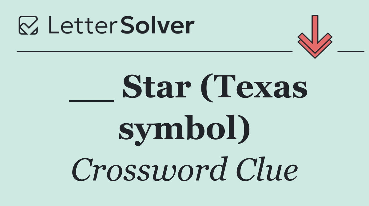__ Star (Texas symbol)