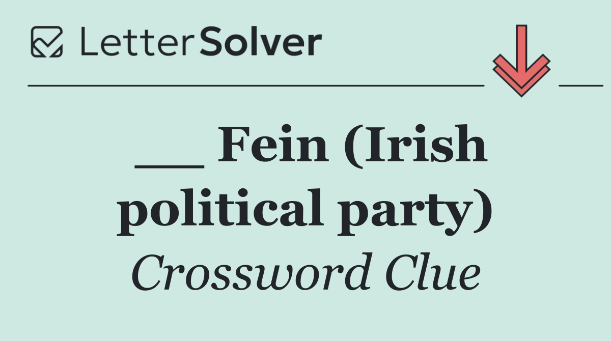 __ Fein (Irish political party)