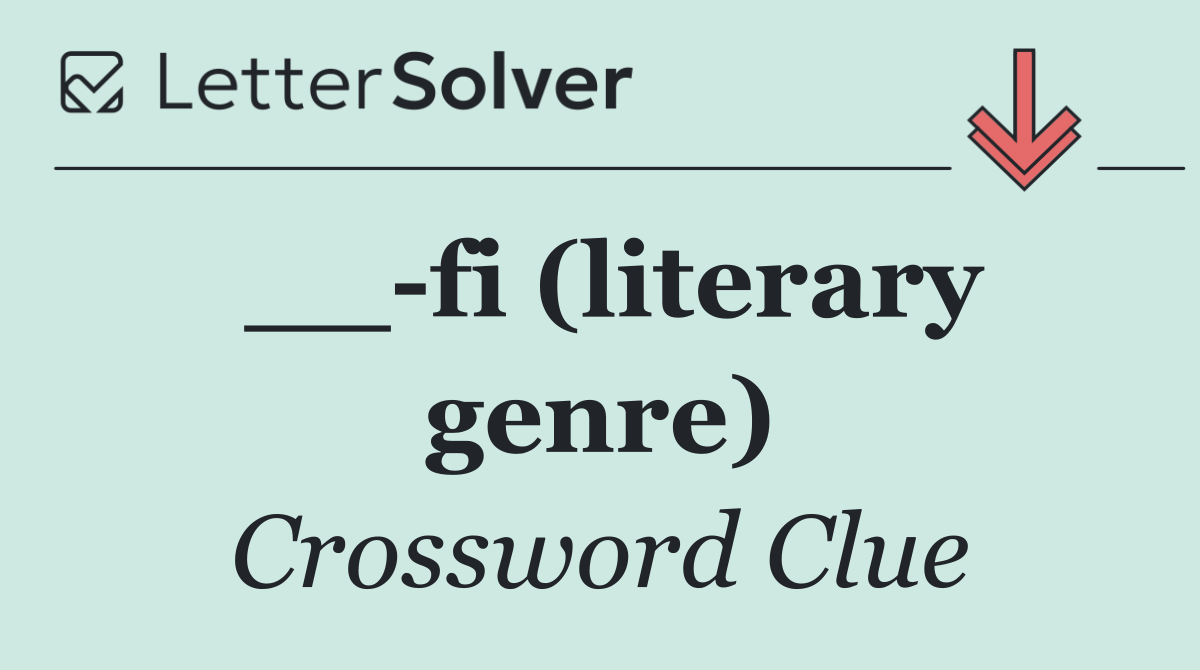 __ fi (literary genre)
