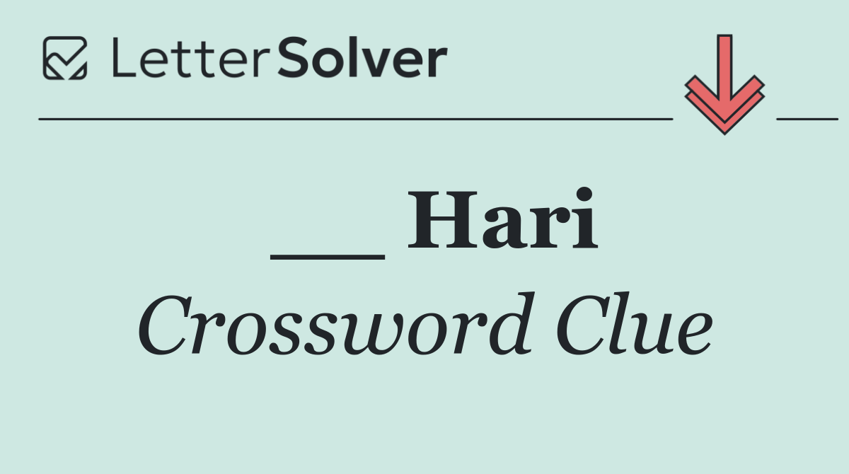 __ Hari