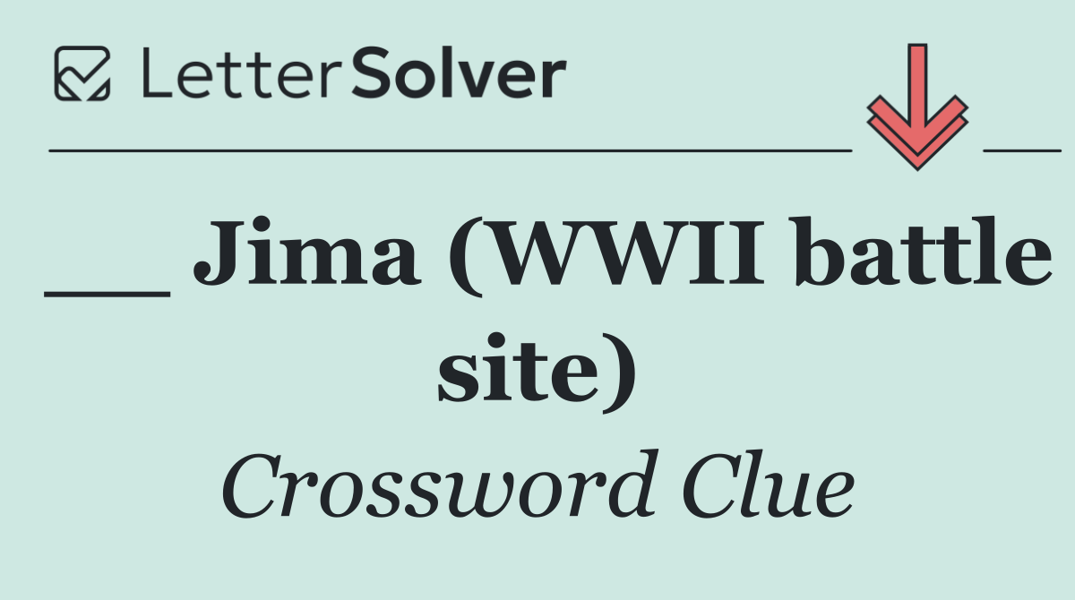 __ Jima (WWII battle site)