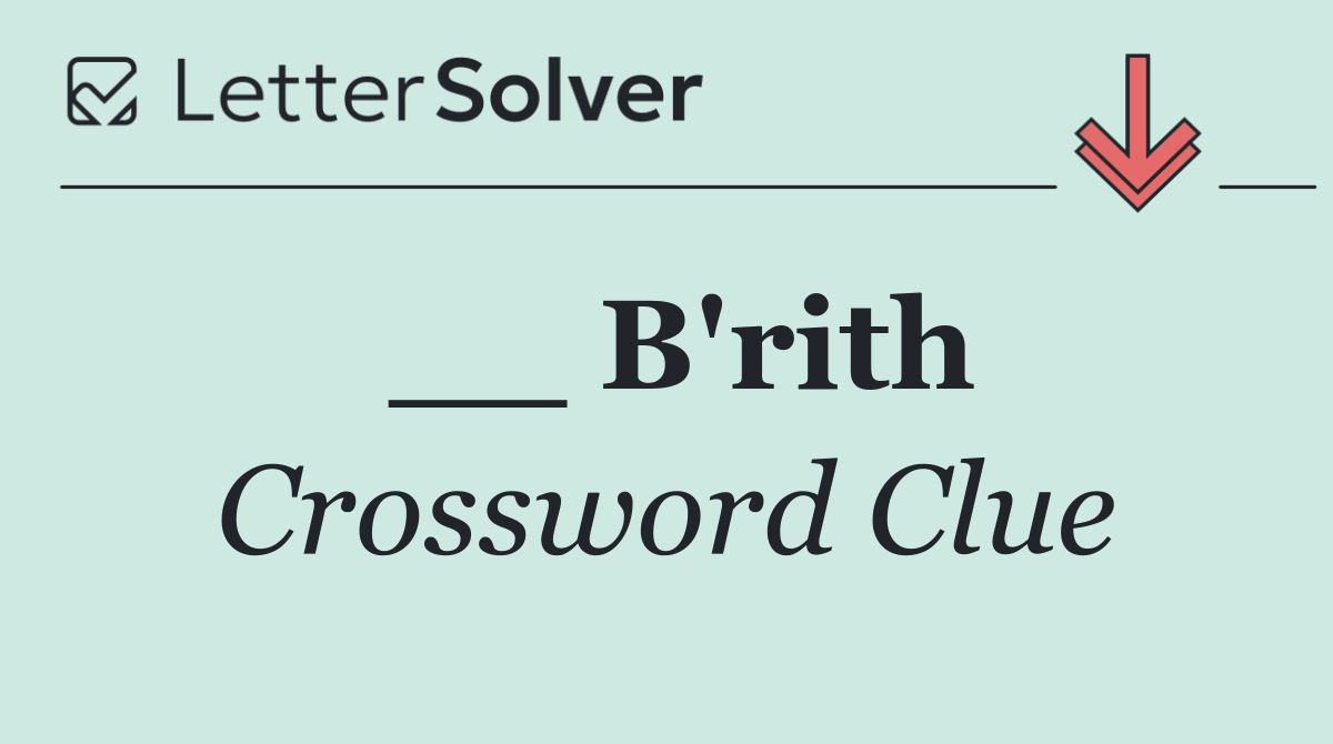 __ B'rith