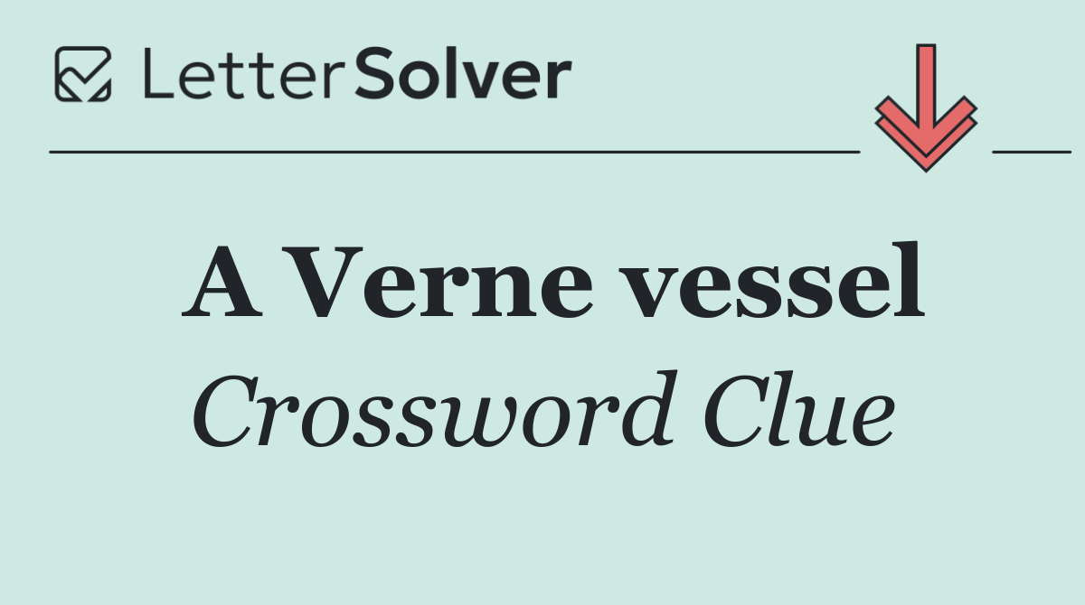 A Verne vessel
