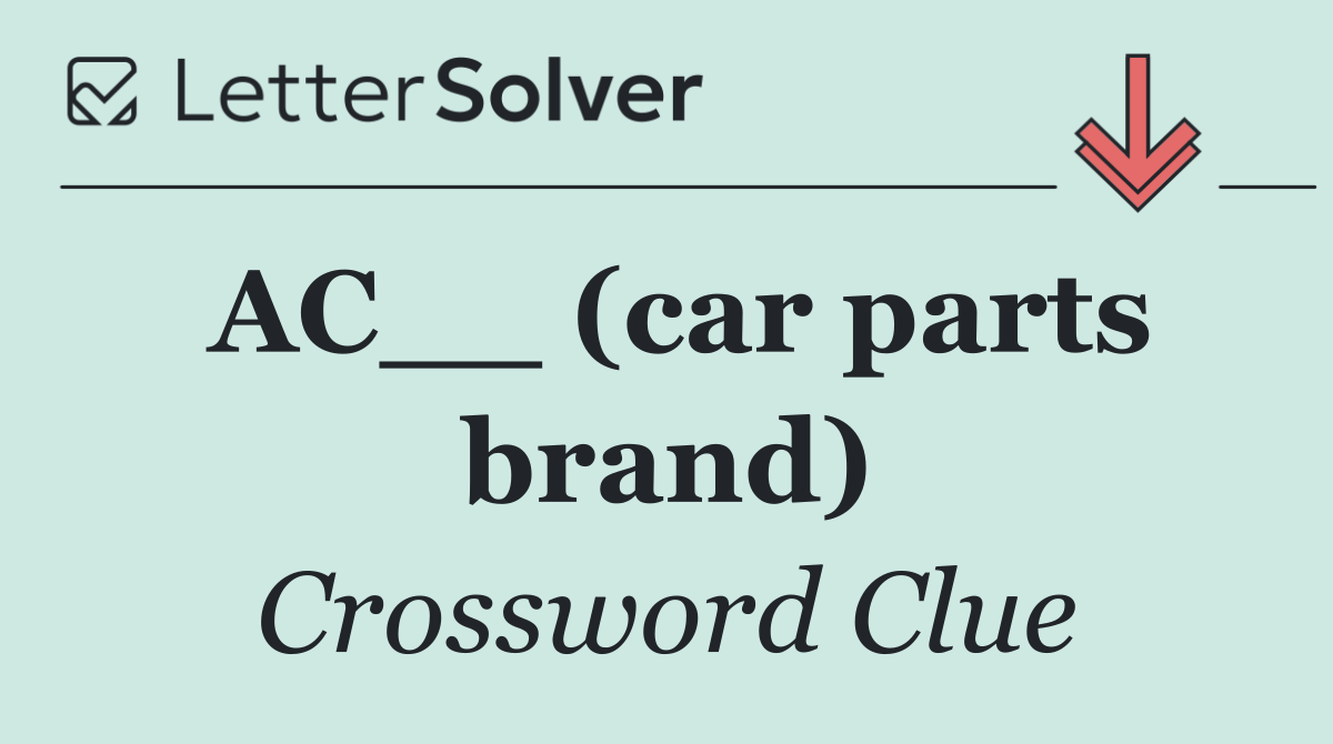 AC__ (car parts brand)