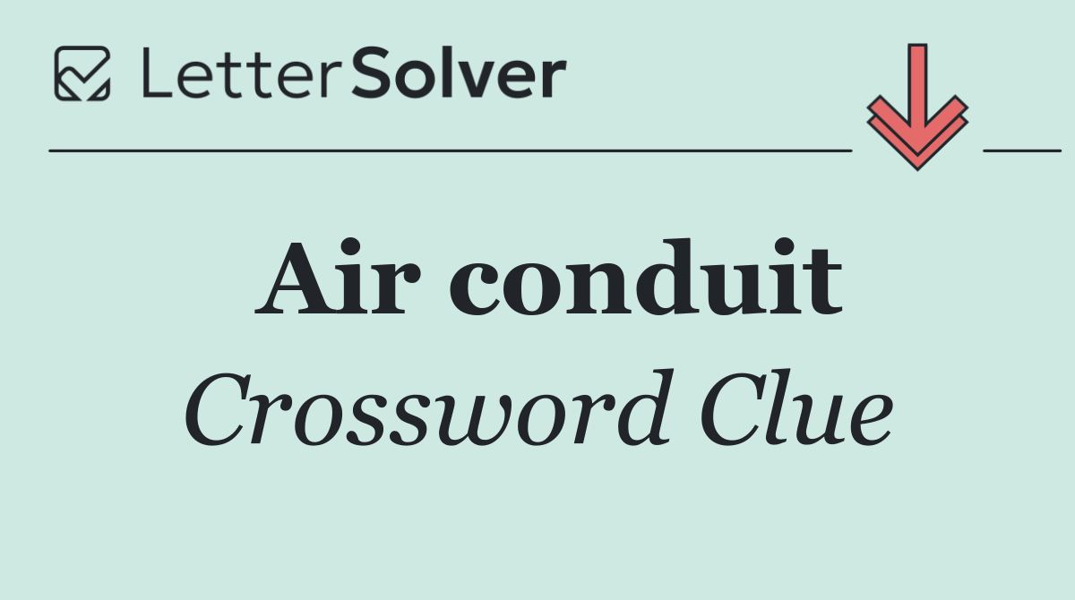 Air conduit
