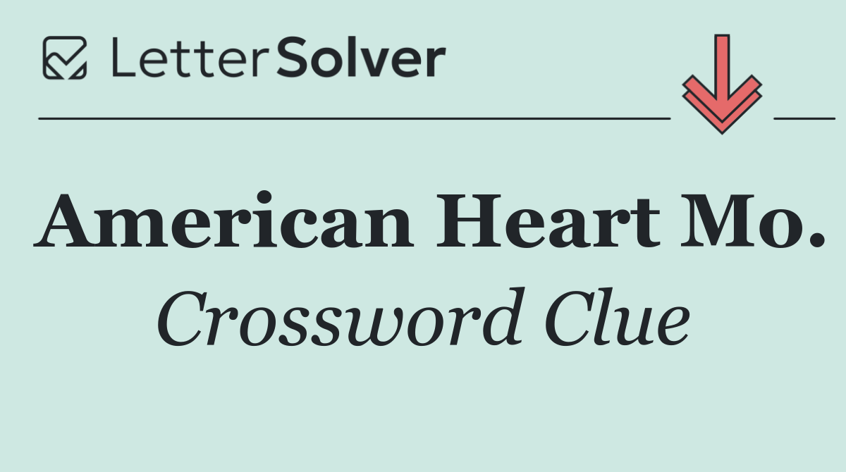 American Heart Mo.