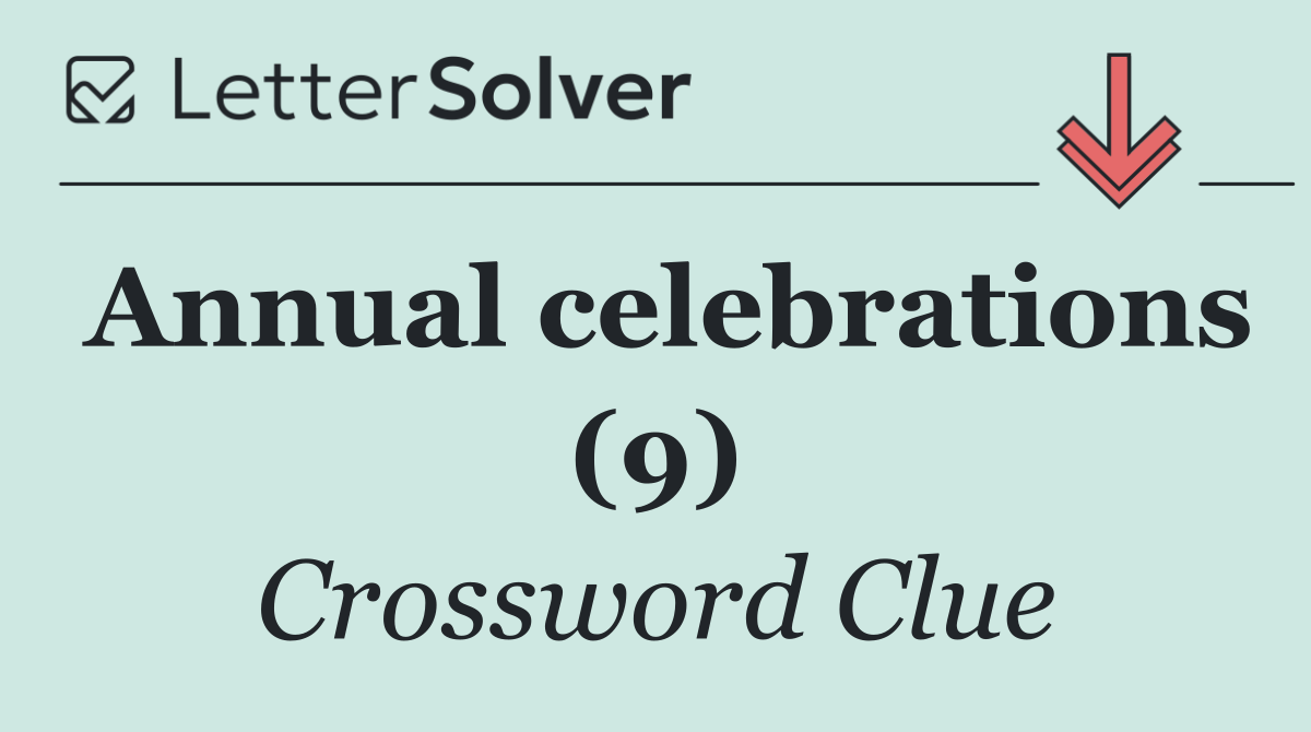 Annual celebrations (9)