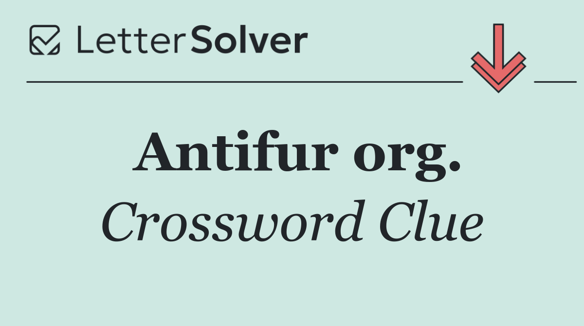 Antifur org.