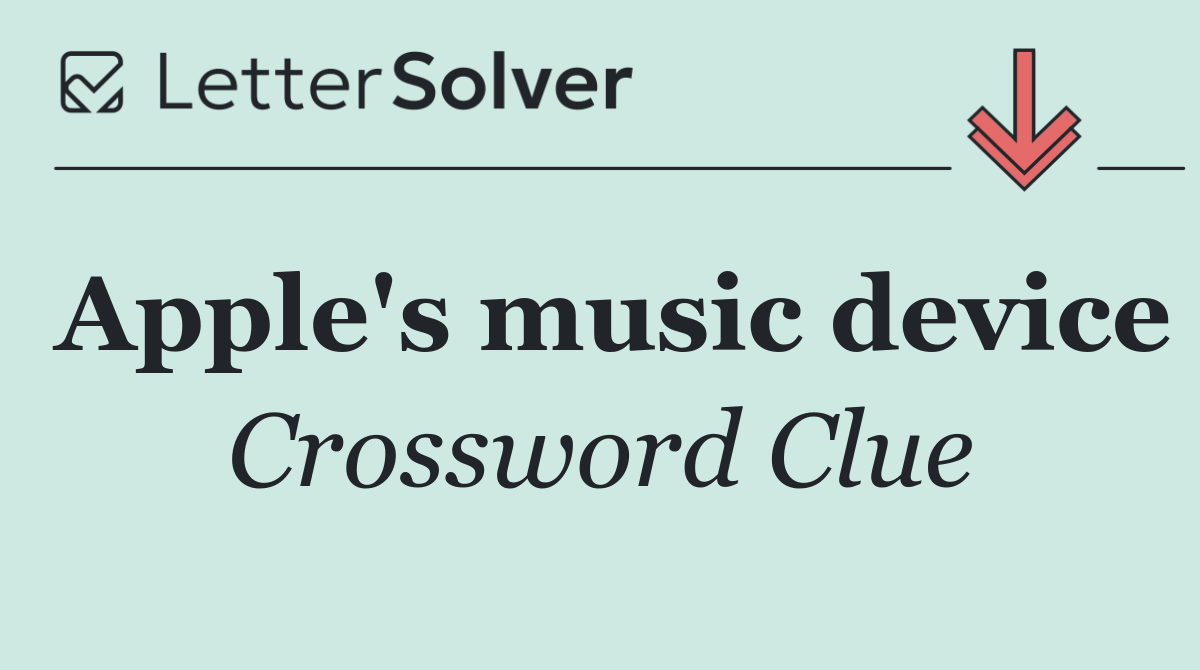 Apple's music device