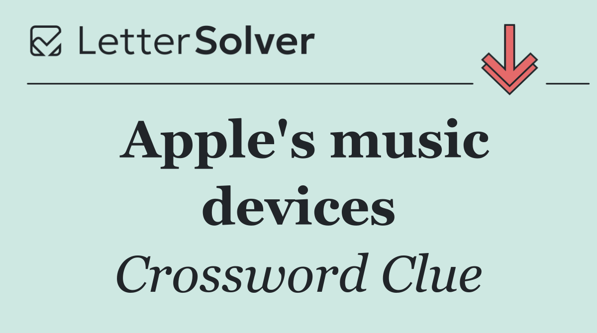 Apple's music devices