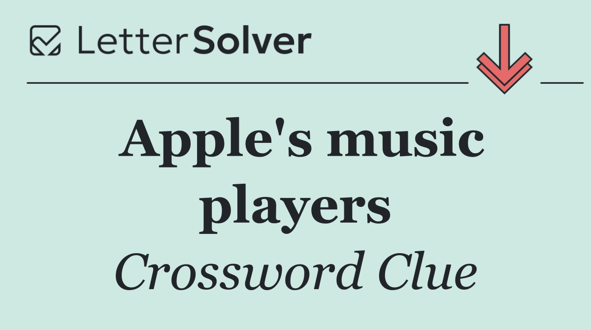 Apple's music players
