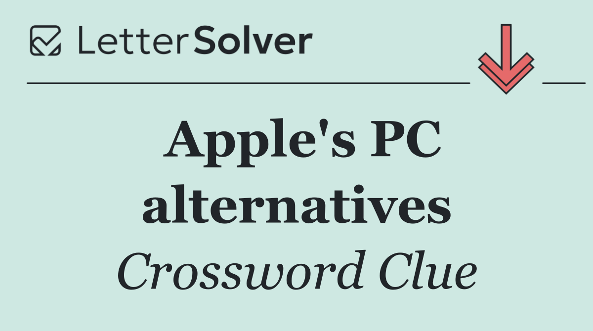Apple's PC alternatives