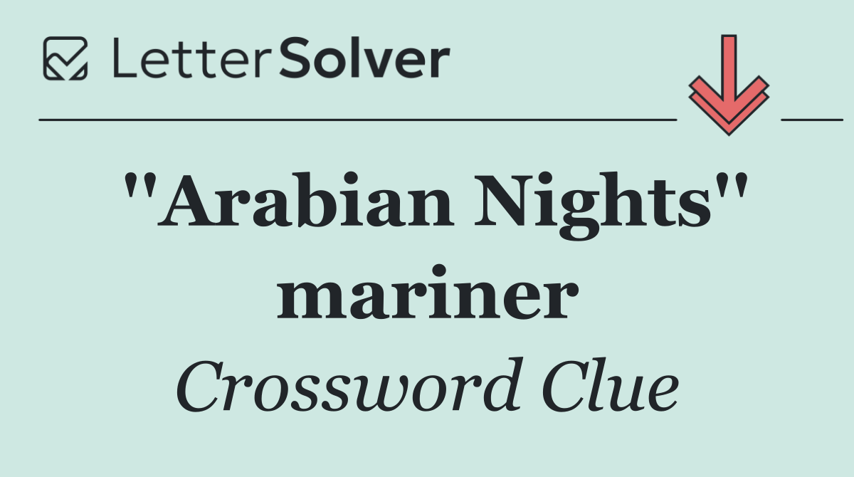 ''Arabian Nights'' mariner