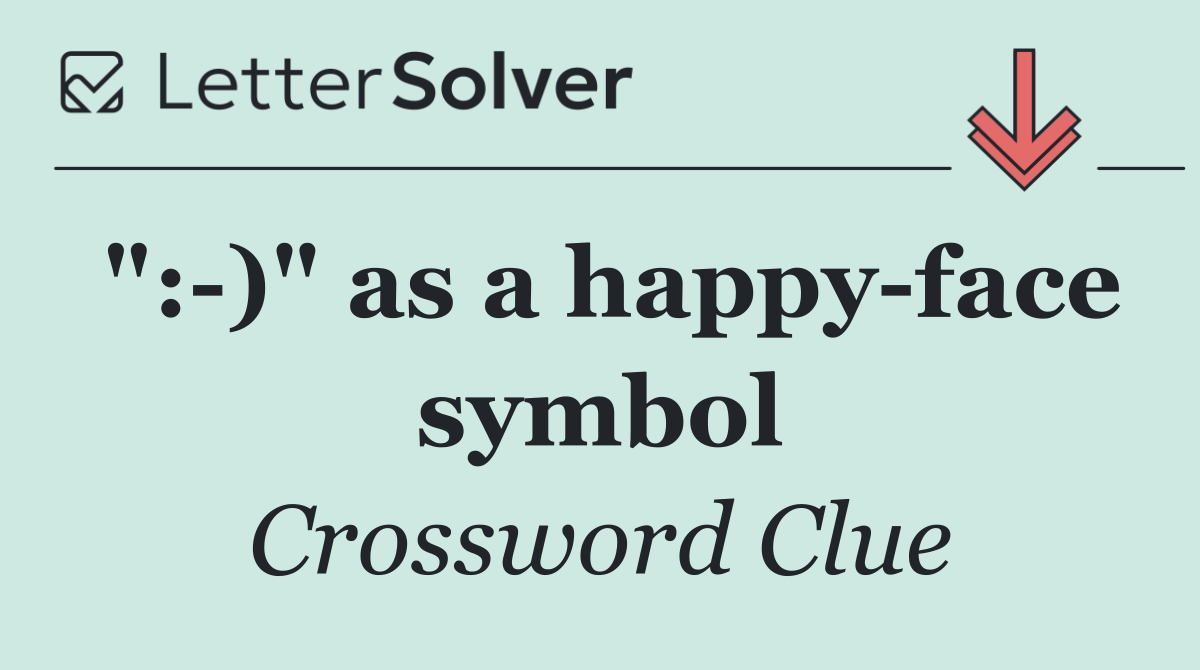 ": )" as a happy face symbol