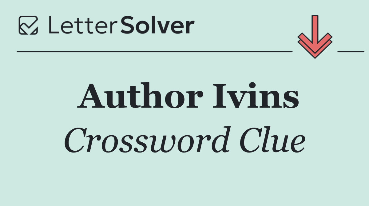 Author Ivins
