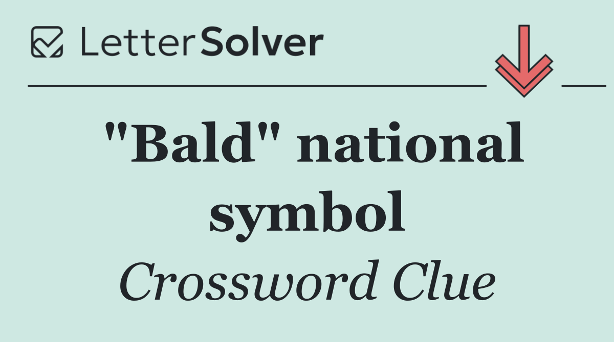 "Bald" national symbol