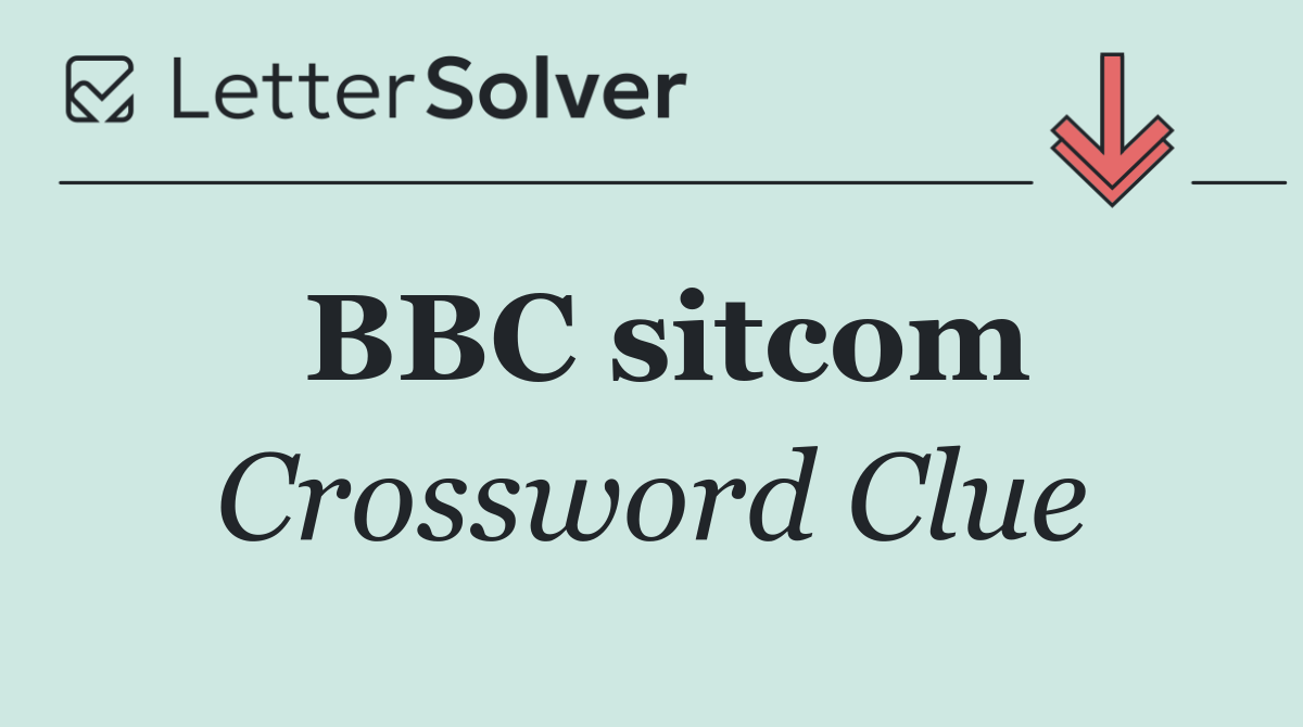 BBC sitcom