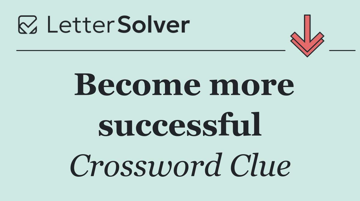 Become more successful