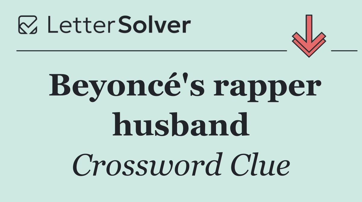 Beyoncé's rapper husband